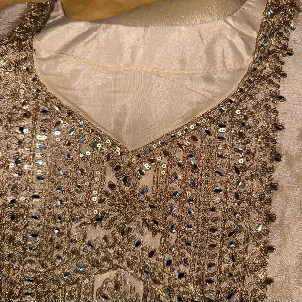 Women’s Indian Embroidered Embellished Suit - Picture 7 of 13
